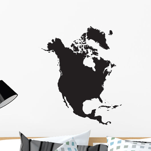 north america, nord amerika, noord amerika, Wall Decal