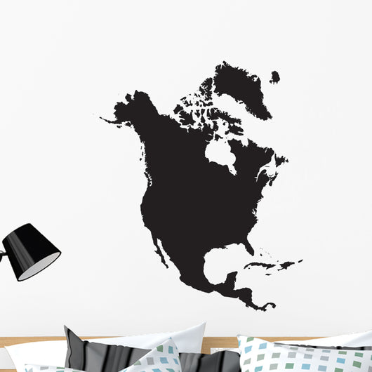 north america, nord amerika, noord amerika, Wall Decal