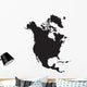 north america, nord amerika, noord amerika, Wall Decal