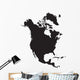 north america, nord amerika, noord amerika, Wall Decal