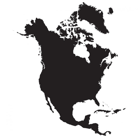 north america, nord amerika, noord amerika, Wall Decal
