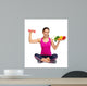 Healthy Balanced Lifestyle Wall Decal