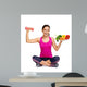 Healthy Balanced Lifestyle Wall Decal