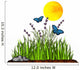 Lavanda E Farfalle Blu Wall Decal