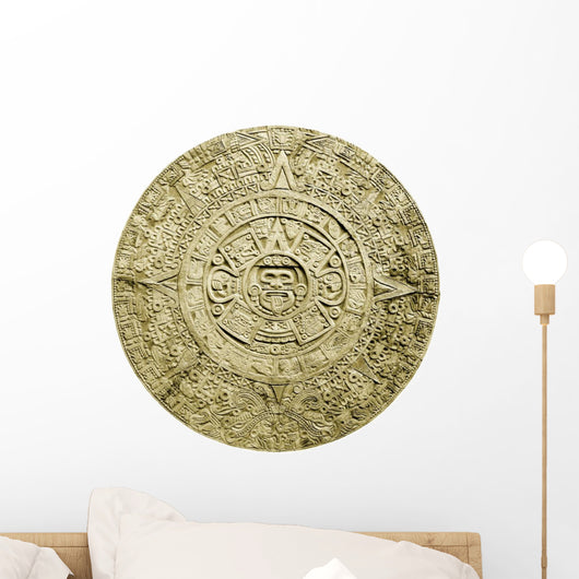 aztec calendar Wall Decal