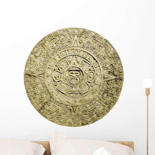 aztec calendar Wall Decal
