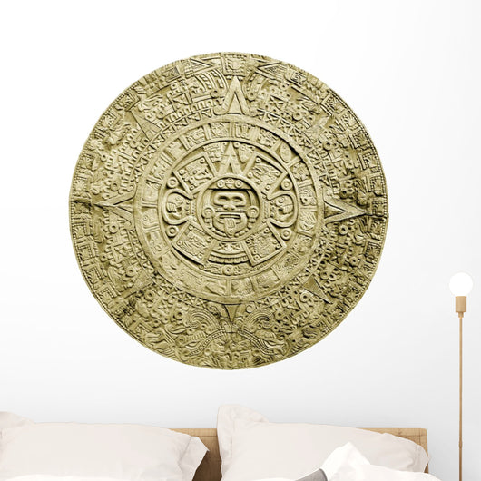 aztec calendar Wall Decal