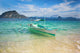 Outrigger Boat Perfect Tropical Wall Mural