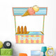 Wooden Icecream Stand