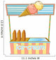 Wooden Icecream Stand