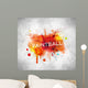 Paintball banner Wall Mural