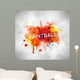 Paintball banner Wall Mural