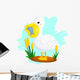 Pelican Wall Mural