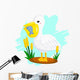Pelican Wall Mural