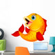 Cute Fish Cartoon Wall Decal