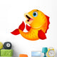 Cute Fish Cartoon Wall Decal