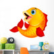 Cute Fish Cartoon Wall Decal