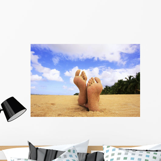 Sandy Feet Tropical Beach