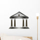 Greek Temple Eps10 Vector Wall Decal