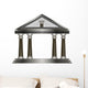 Greek Temple Eps10 Vector Wall Decal