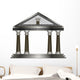 Greek Temple Eps10 Vector Wall Decal