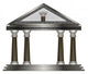 Greek Temple Eps10 Vector Wall Decal