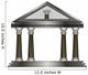 Greek Temple Eps10 Vector Wall Decal