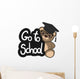 Go to School Wall Decal
