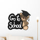 Go to school Wall Decal