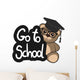 Go to school Wall Decal