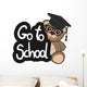 Go to school Wall Decal