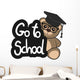 Go to school Wall Decal