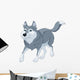 Cartoon wolf Wall Decal