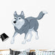 Cartoon wolf Wall Decal