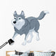 Cartoon wolf Wall Decal
