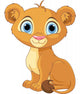 Lion king cub Wall Decal