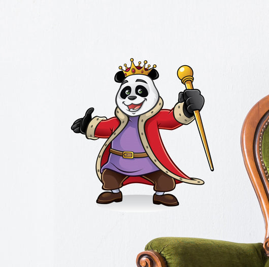 Panda King Wall Decal