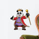 Panda King Wall Decal