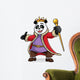 Panda King Wall Decal