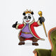 Panda King Wall Decal