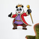 Panda King Wall Decal