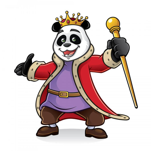 Panda King Wall Decal