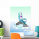 Siren Blue Wall Mural