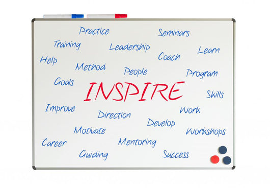 Inspire Word Cloud Wall Mural