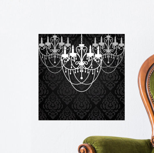 antique chandelier Wall Mural