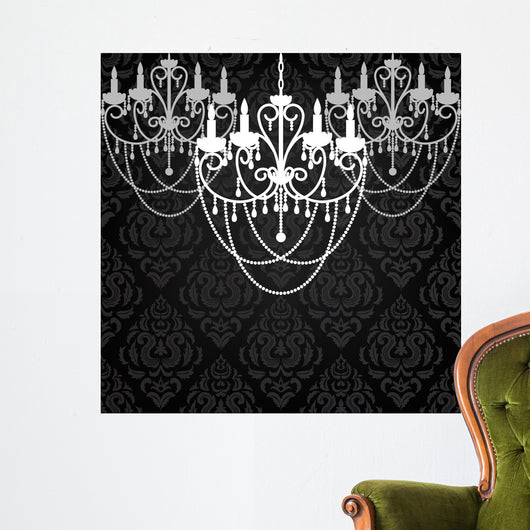antique chandelier Wall Mural