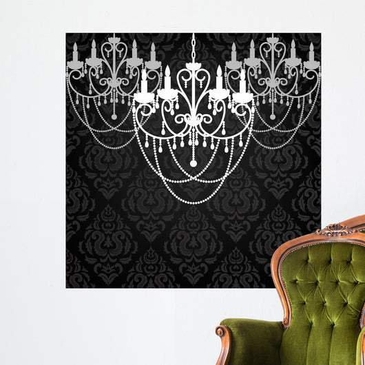 antique chandelier Wall Mural