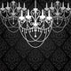 antique chandelier Wall Mural