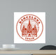 Grunge Rubber Stamp Wall Decal