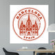 Grunge Rubber Stamp Wall Decal